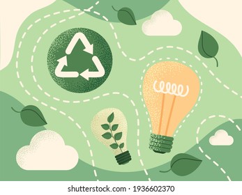 ecology sustainable environment renewable energies