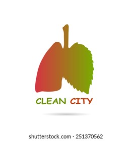 Ecology symbol design, vector illustration