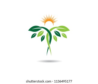 Ecology symbol illustration design