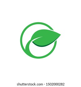 Ecology symbol vector icon illustration