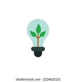 Ecology theme icon suitable for app, web or additional decoration in your project
