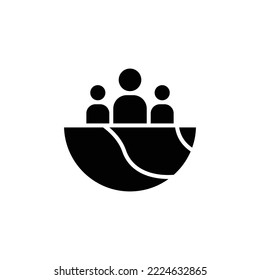 Ecology theme icon suitable for app, web or additional decoration in your project