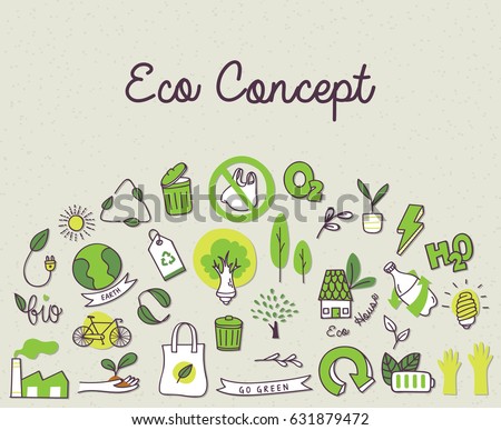 Ecology themed doodle 