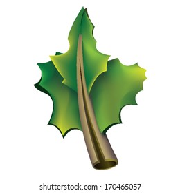 Ecology, tree symbols.