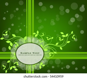 Ecology vector background