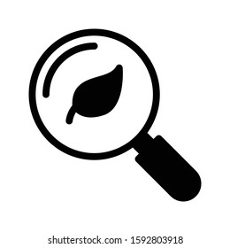 ecology vector glyph flat icon 