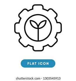 Ecology vector icon