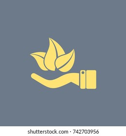 Ecology vector icon