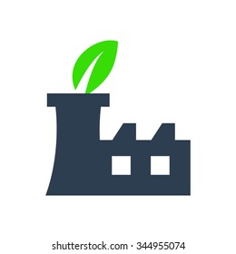Ecology  vector icon. Vector illustration.