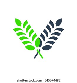 Ecology  vector icon. Vector illustration.