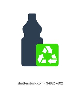 Ecology  vector icon. Vector illustration.