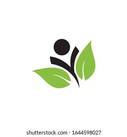 ecology Vector icon Illustration design template. logo design