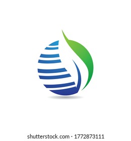 Ecology vector icon illustration design