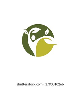 Ökologie, Vektorsymbol-Design