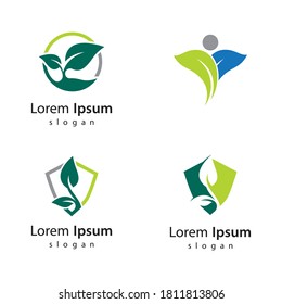 Ecology vector icon illustration design