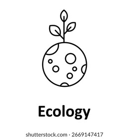 Ecology Vector icon which can easily modify or edit
