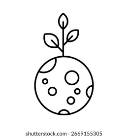 Ícone Ecology Vetor que pode modificar ou editar facilmente
