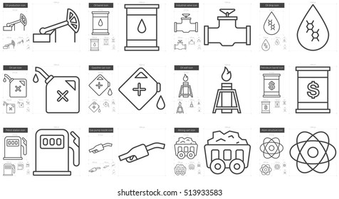 Ecology vector line icon set isolated on white background. Ecology line icon set for infographic, website or app. Scalable icon designed on a grid system.