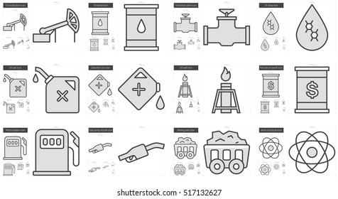Ecology vector line icon set isolated on white background. Ecology line icon set for infographic, website or app. Scalable icon designed on a grid system.