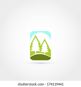 Ecology vector symbol