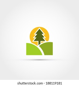 Ecology vector symbol