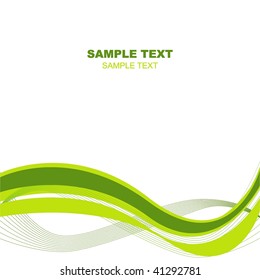 Ecology wave background