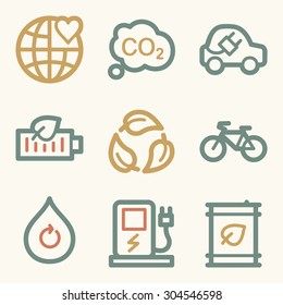 Ecology web icons