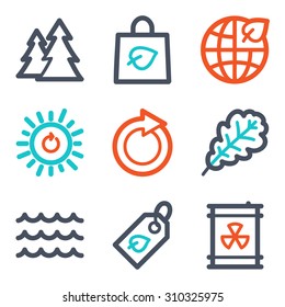 Ecology web icons