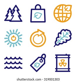 Ecology web icons
