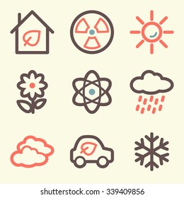 Ecology web icons