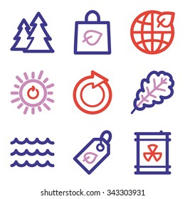 Ecology web icons