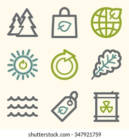 Ecology web icons