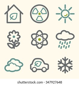 Ecology web icons