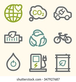 Ecology web icons