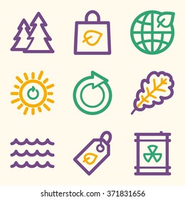 Ecology web icons