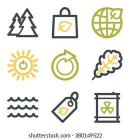 Ecology web icons