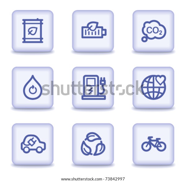 Ecology web\
icons set 4, light violet glossy\
buttons