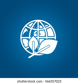 Ecology world icon
