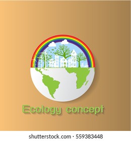 Ecology,Environment concept for heath the Earth 