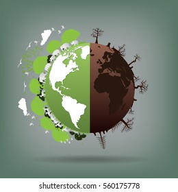 Ecology,Environment concept for heath the Earth 