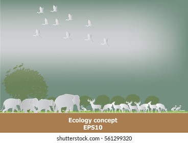 Ecology,Environment concept for heath the Earth 