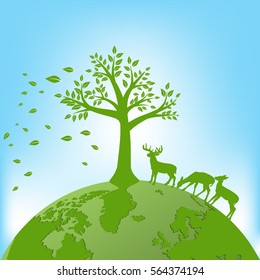 Ecology,Environment concept for heath the Earth 