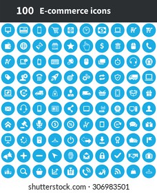 e-commerce 100 icons universal set for web and mobile
