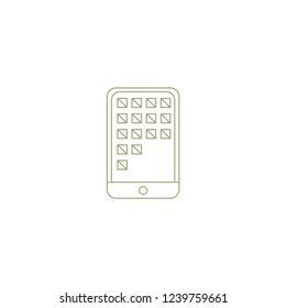 ecommerce app vector icon