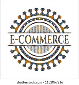 e-commerce arabesque style badge. arabic decoration.