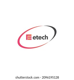 ecommerce base online technology simple clean logo design