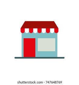 ecommerce building store digital online button symbol