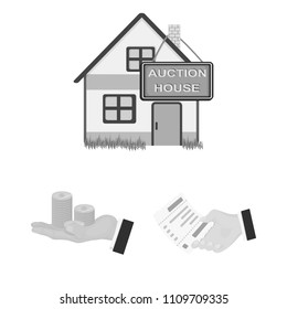 E-commerce and business monochrome icons in set collection for design. Buying and selling vector symbol stock web illustration.