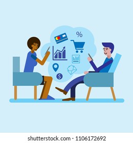
Ecommerce business was successful.