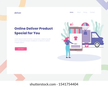 	
E-commerce buyer. Internet items. Banner between white background, between empty space. images isometric vector illustrations. Interacting people